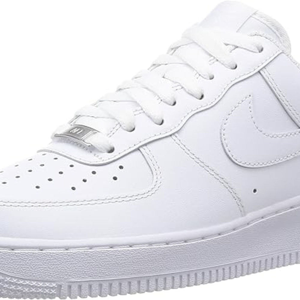Nike Air Force 1 '07 Low Mens Basketball Shoes (8.5 Medium, White)